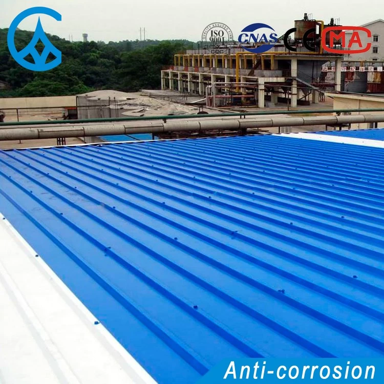 ZXC installation efficace tuile de toit APVC feuille de toiture ondulée