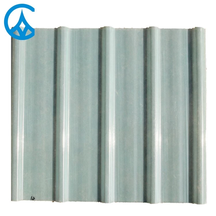 ZXC FRP water proof roofing tile sheet with different options on colors
