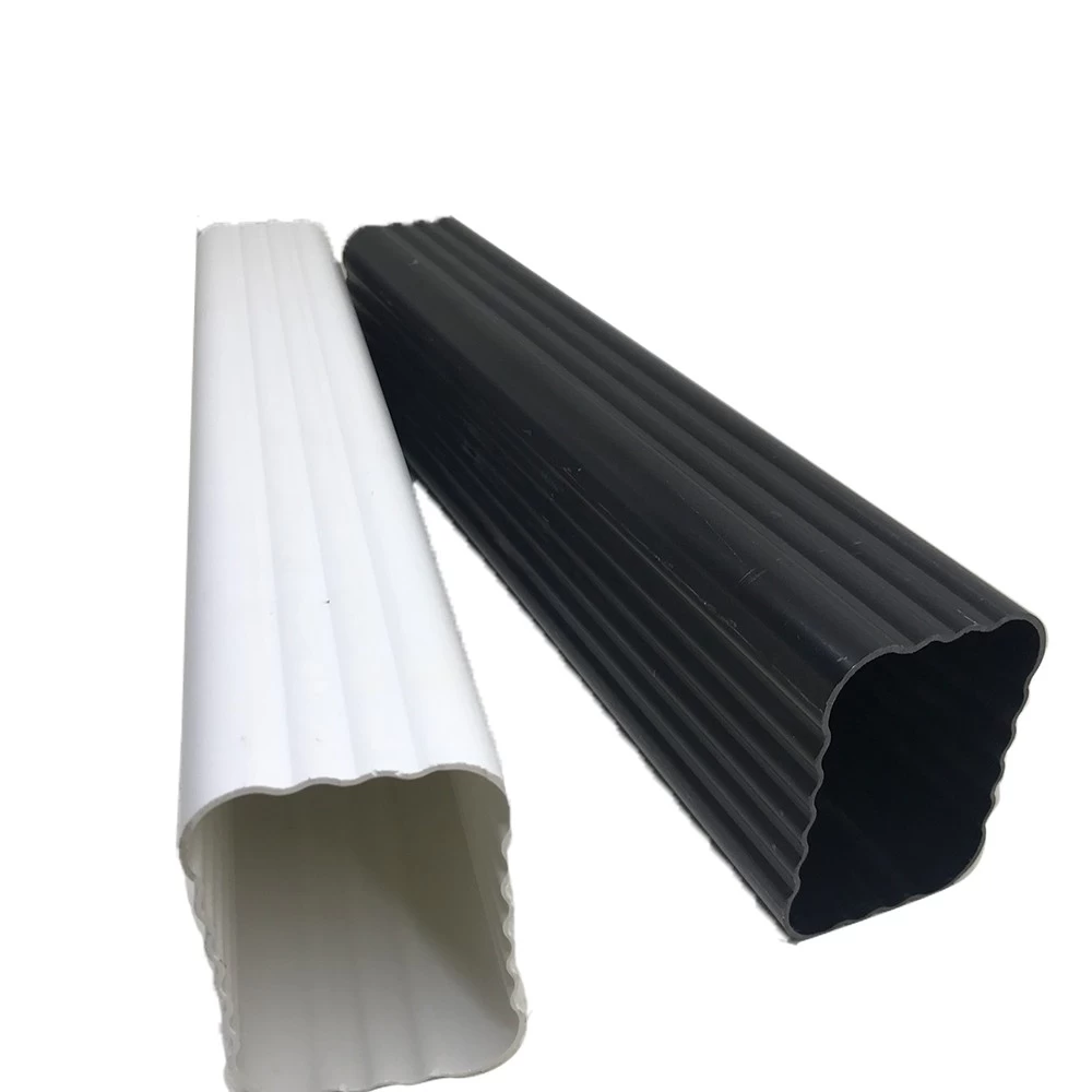 ZXC PVC plastic water rain gutter and accessories