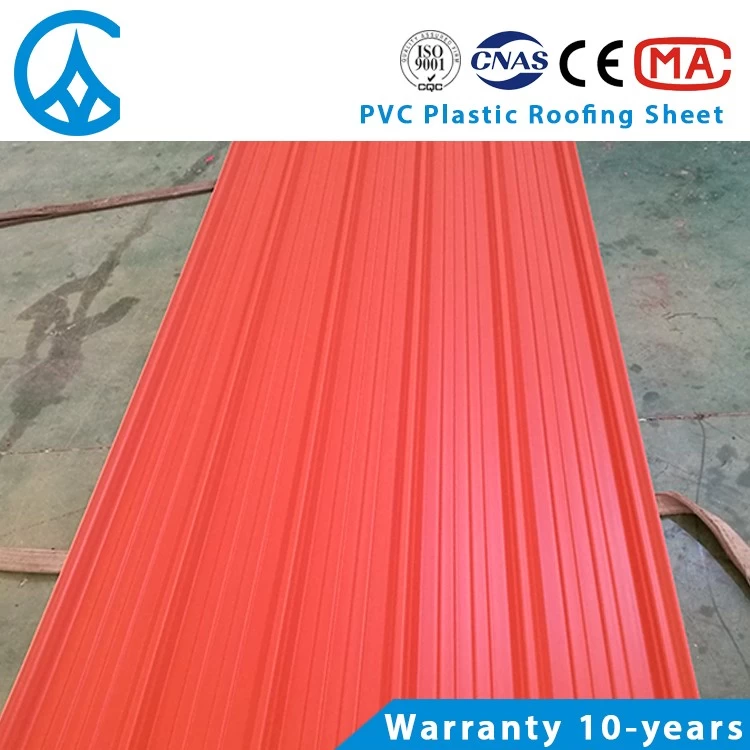 ZXC Superior quality pvc plastic sheet with 25 years warranty year