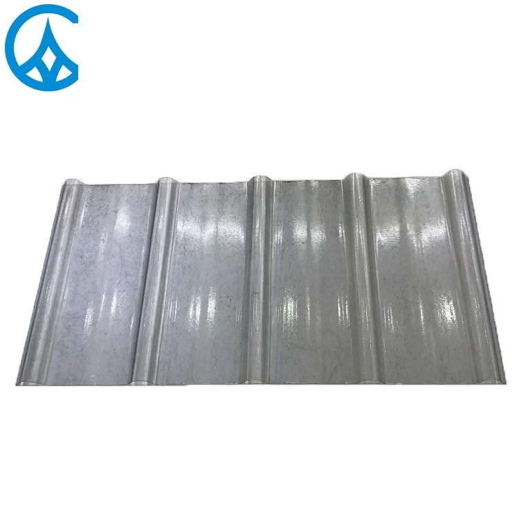 ZXC anti-alkali fiber glass roofing tile sheet with different colors option