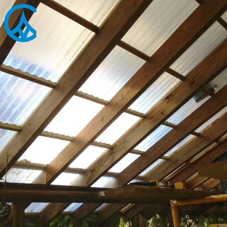 Couverture de toiture transparente ZXC pour la serre agricole