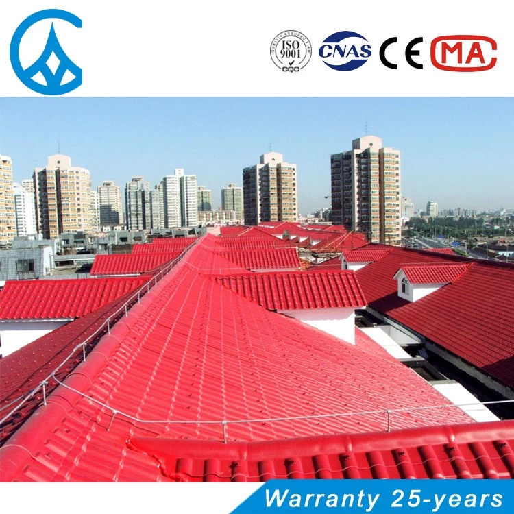 ZXC construction materials China supplier asa synthetic resin material roofing sheet