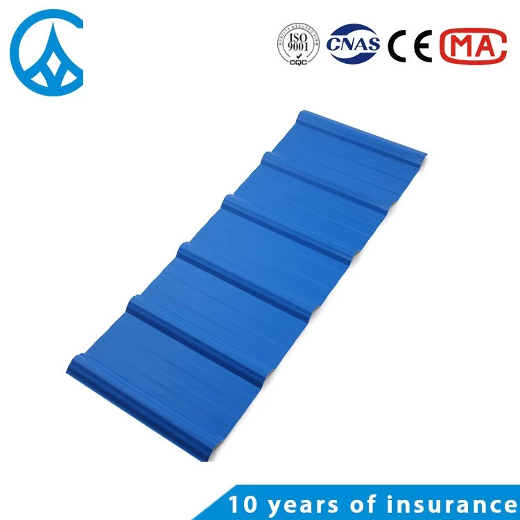 ZXC excellent rainwater in philippines anti-corrosion PVC roof tile