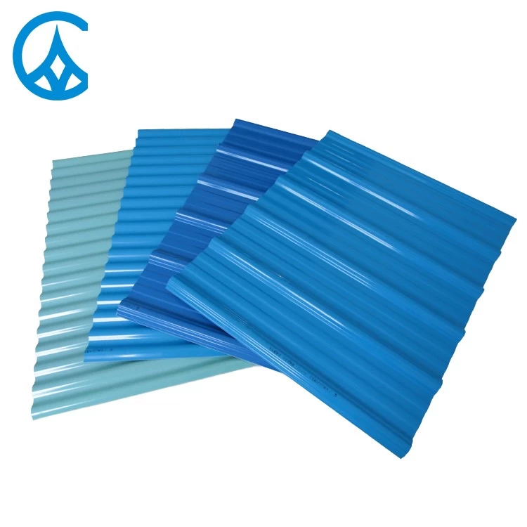 ZXC سعر المصنع PVC المضادة للتآكل الخفيفة الوزن بلاط السقف