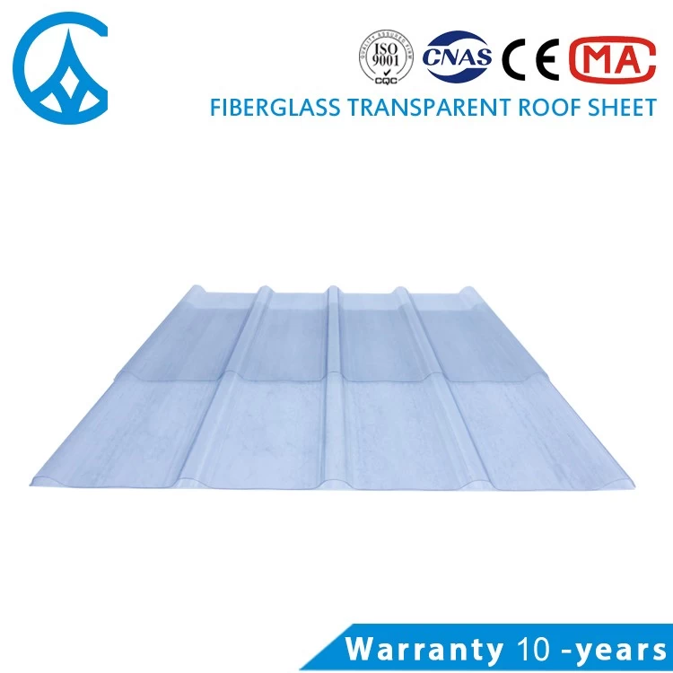 ZXC good heat resistant corrugated plastic sheets FRP roof tile