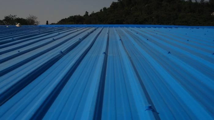 ZXC Heat Indulation China Pireproof Color Dream PVC Roofing Sheet