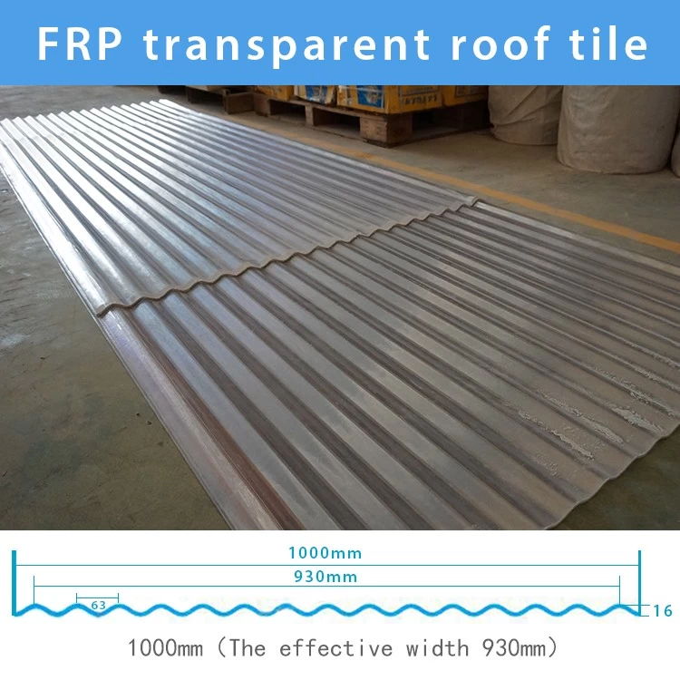 ZXC plastic FRP roofing tile