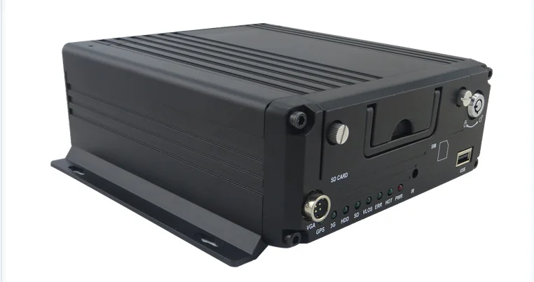 4CH AHD mobile dvr use with HDD and SD card, 3g mdvr with usb for back up