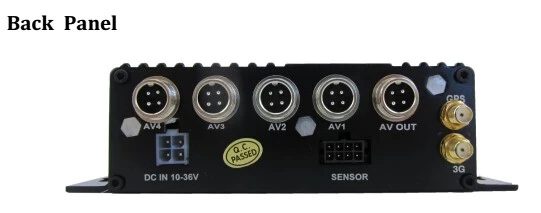 4ch sd card mobile dvr with intercom