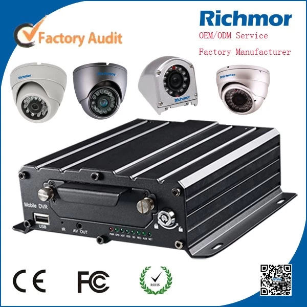 HDD 4Ch/5ch/8ch  3G / 4G 960p 720P mobile dvr , vehicle mdvr with GPS WIFI for truck bus