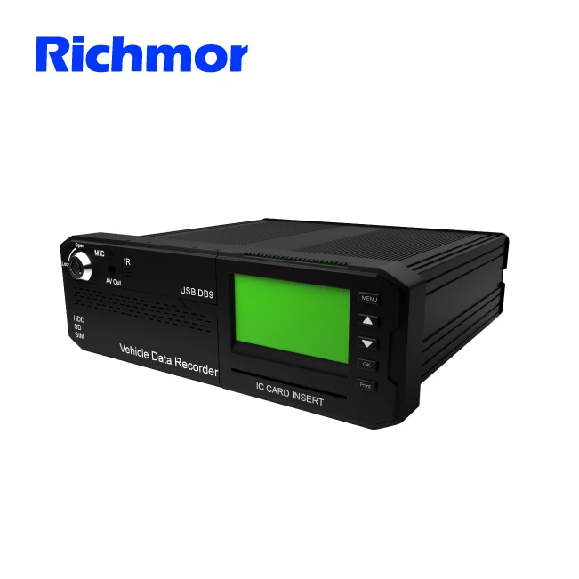 HDD 8CH 1080P DVR for Vehicle Security Video Monitoring