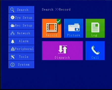 Support IOS/Android Phone Remote monitor 5CH HARD DISK Mobile DVR
