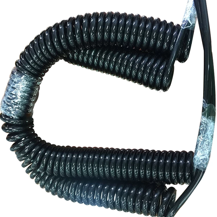 4-żyłowy, 5-rdzeniowy, cynowany, miedziany, spleciony kabel kręcone z połyskującym czarnym płaszczem 22 AWG
