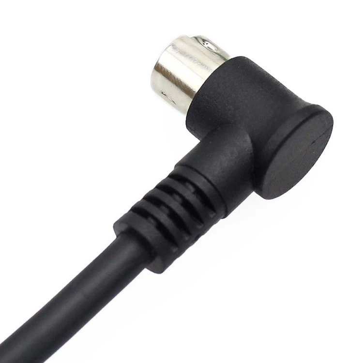 90 degree elbow S terminal extension cable S Video video cable Right angle 9 core mini din audio video cable