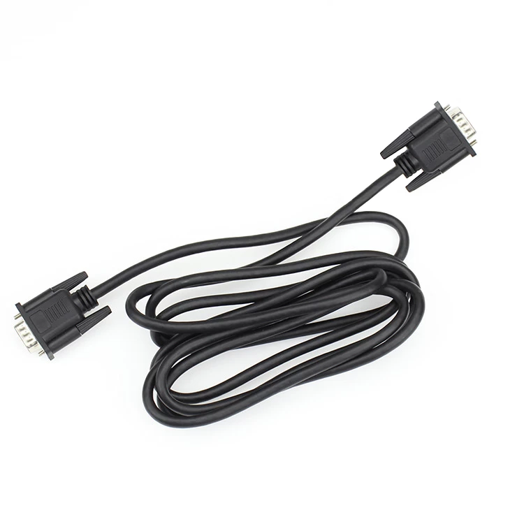 Black Double Shielded 15 PIN 1 M 3M 5M VGA to VGA Cable For Computer TV HDTV