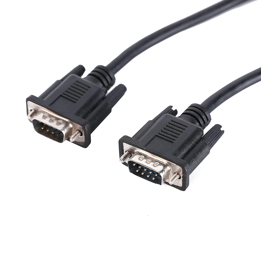 DSUB 9 pin spiral cable