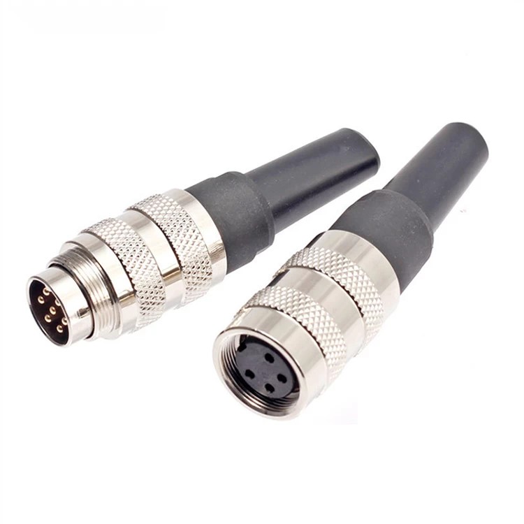 M16 Male Female 2 3 4 5 6 7 8 12 14 16 19 24 pin connector