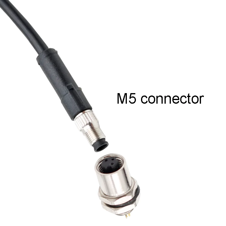 Connettore pcb o connettore a saldare M5 3 pin 4 pin