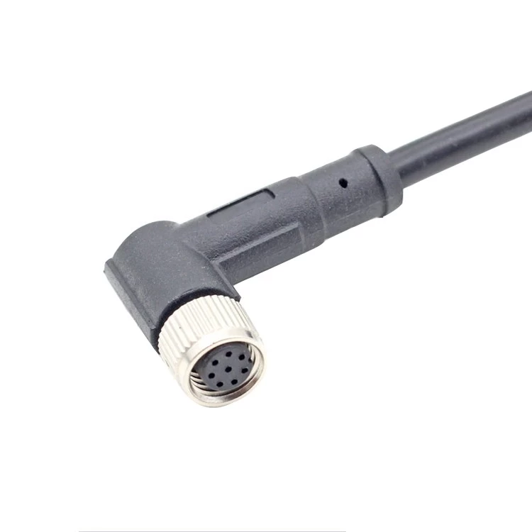 M8 3 4 5 pin connectors PVC or PUR Cable of Straight and Angled length optional