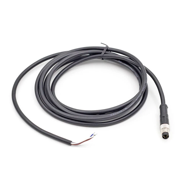Kod M8 D 4-żyłowy lub 8-żyłowy skrętka kabel Ethernet M8 do RJ45