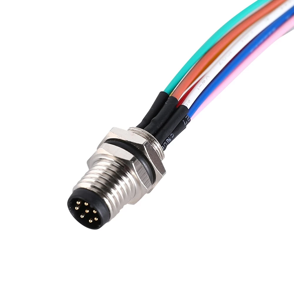M8 a coded 5-pin male rear mount wire 0.5 m