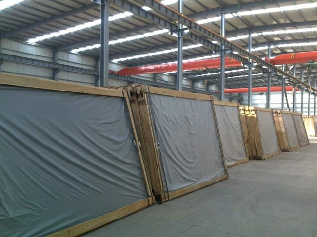 Laminated glass safety packing