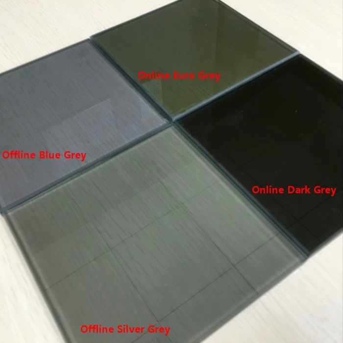 8.38mm gray color laminated reflective glass price