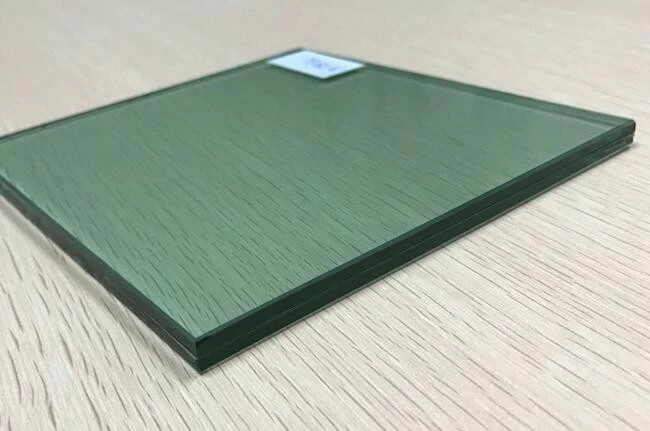 8.38mm Laminated Glass With F-green PVB