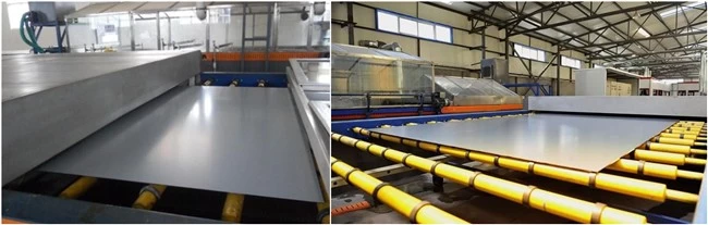 4mm mirror glass production plant