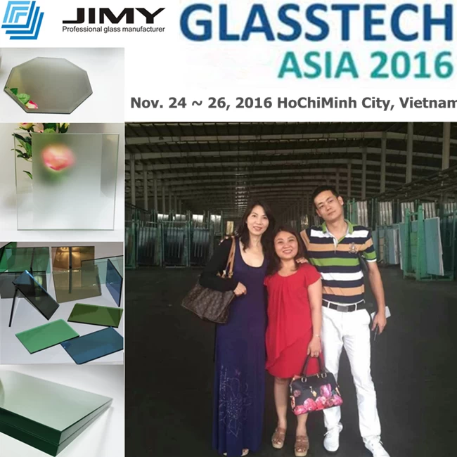 JIMY GLASS company attend the GLASSTECH ASIA 2016