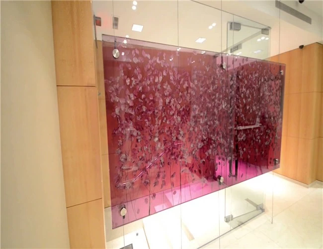 10mm fabric laminated glass