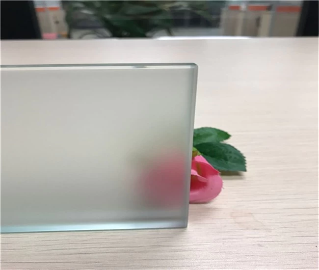6mm Acid Etched tempered glass factory