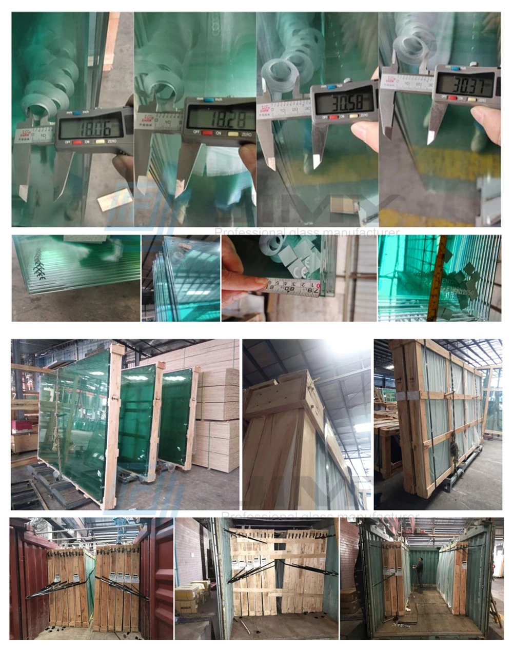 glass quality contro and safety package for padle courts