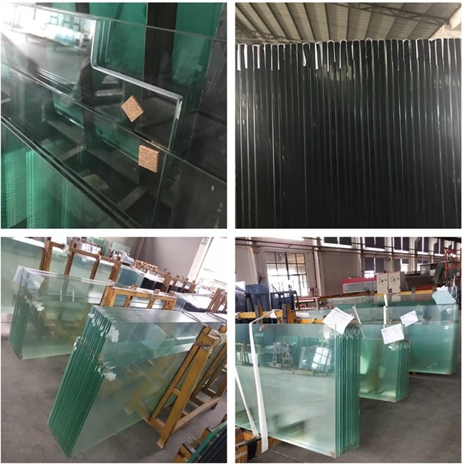 tempered safety glass curtain