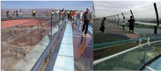 China safety SGP laminated glass balustrade