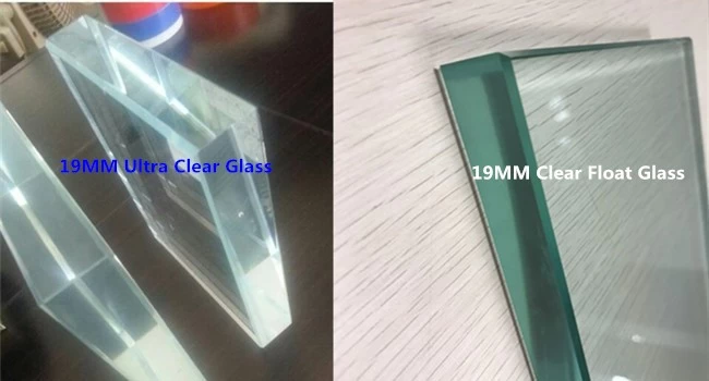 19mm ultra clear float glass price