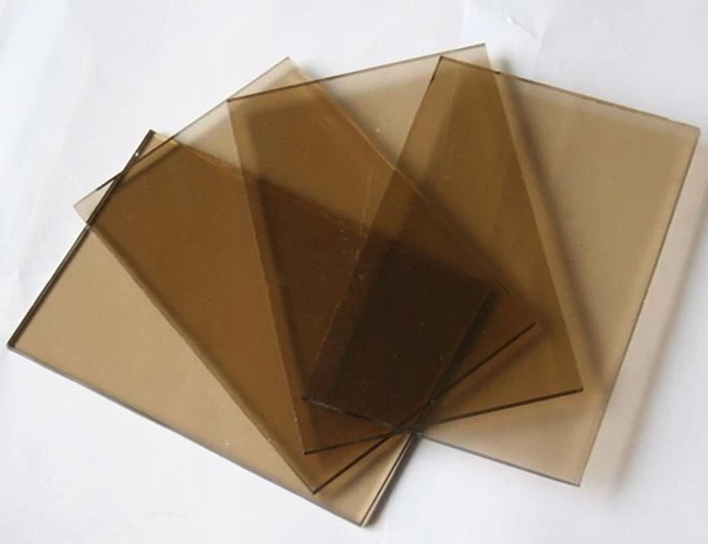 Euro bronze tinted float glass 5.5mm thickness