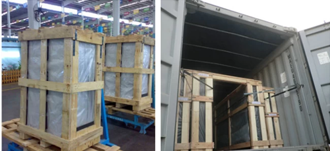 laminated tempered glass packing