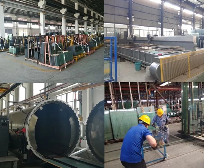 Production line for 13.52mm Clear Laminated Tempered glass panel
