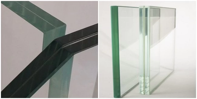 compare normal clear and ultra clear laminated glass