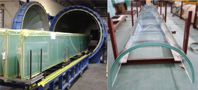 flat and curved oversized security laminated glass factory