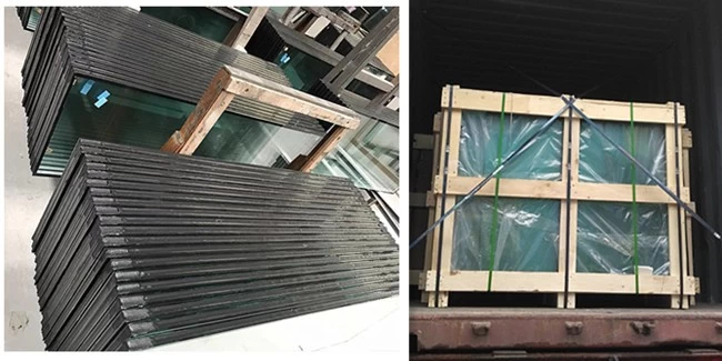 Customize size SGP laminated insulated glass