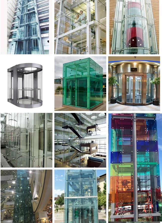 various types glass lift