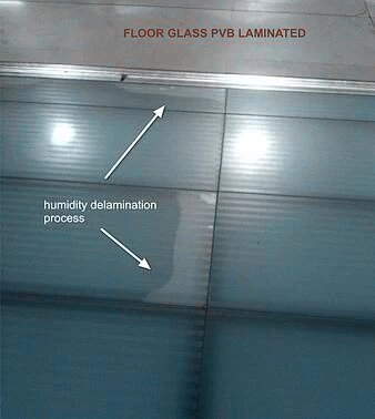 SGCC CE certified tempered colored EVA laminated glass China supplier