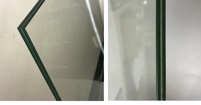 10.76mm PVB clear laminated glass