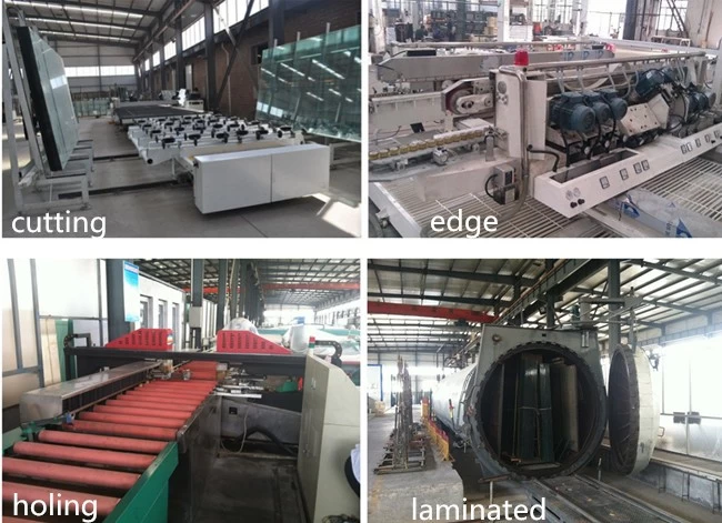 laminated glass production