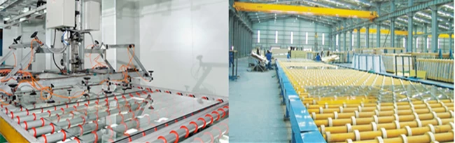 low iron glass production