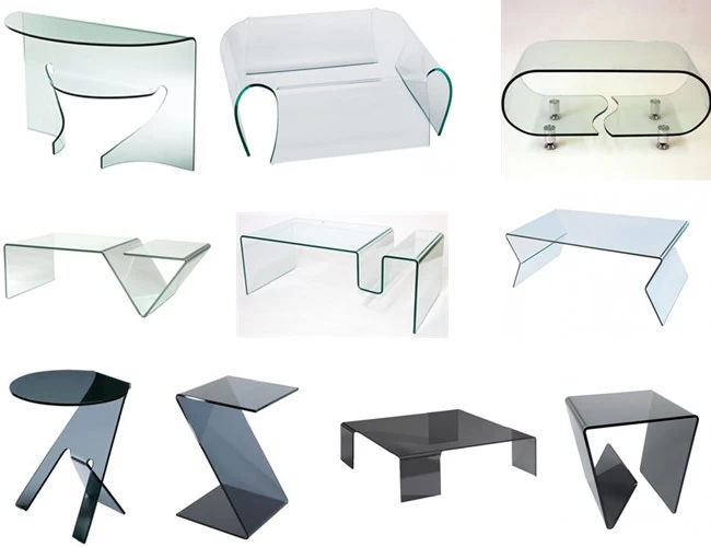 hot bending glass furniture