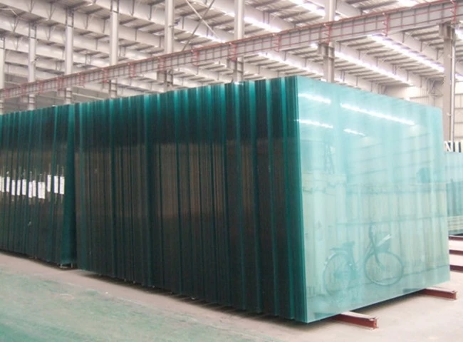 6.38mm clear float laminated glass factory